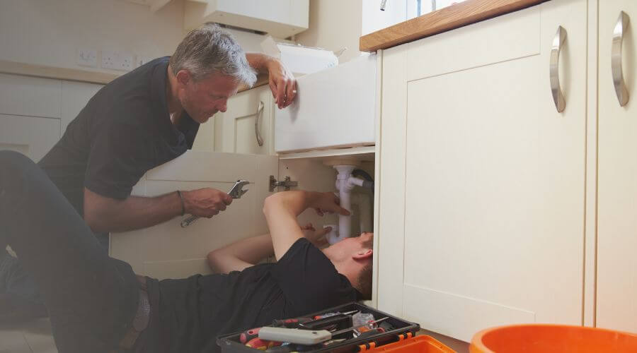 Professional burst pipe repair services in Andrews, IN